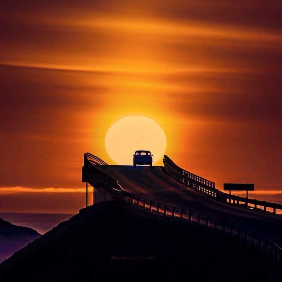 Ola Bua Near The Atlantic Road Lyngstad Exterior photo